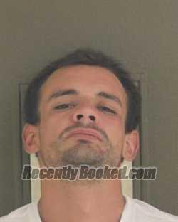 Booking photo from Tehama County, California