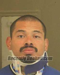 Booking photo from Tehama County, California