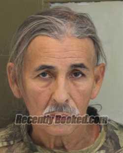 Booking photo from Tehama County, California