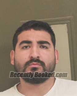 Booking photo from Tehama County, California