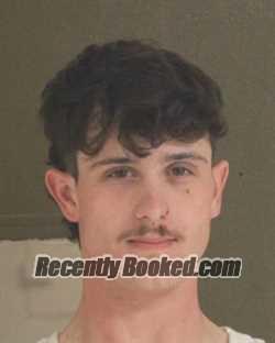 Booking photo from Tehama County, California