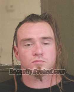 Booking photo from Tehama County, California