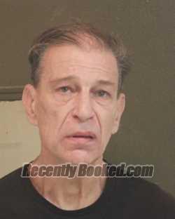 Booking photo from Tehama County, California