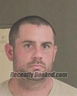 Booking photo from Tehama County, California