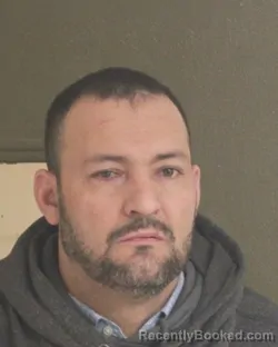 Booking photo from Tehama County, California