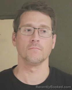 Booking photo from Tehama County, California