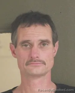 Booking photo from Tehama County, California