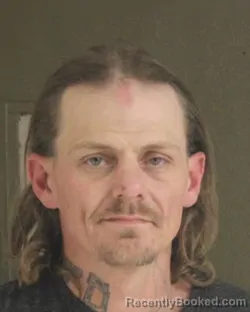 Booking photo from Tehama County, California