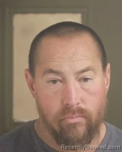 Booking photo from Tehama County, California