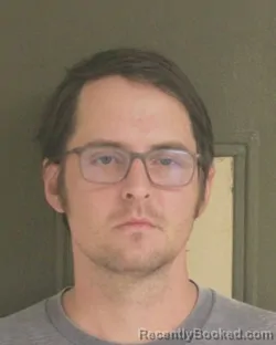 Booking photo from Tehama County, California