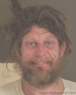 Booking photo from Tehama County, California