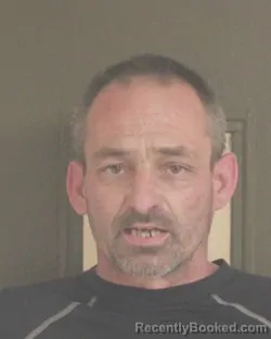 Booking photo from Tehama County, California