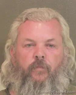 Booking photo from Tehama County, California