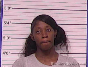 Mugshot of Aaliyah Somone Billinger booked in Bladen County, North Carolina on August 15, 2026