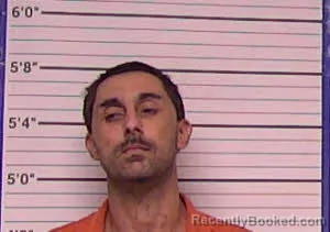 Mugshot of Justin Andrew Bodiford booked in Bladen County, North Carolina on August 10, 2026