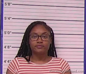 Mugshot of JEWEL DESTINY BRYANT booked in Bladen County, North Carolina on June 9, 2026