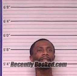 Booking photo from Bladen County, North Carolina