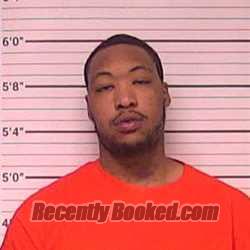 Booking photo from Bladen County, North Carolina