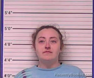 Mugshot of TAYLOR ANNE EDWARDS booked in Bladen County, North Carolina on March 22, 2026