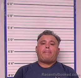 Mugshot of Denis Alexander Gonzalez Larios booked in Bladen County, North Carolina on August 16, 2026