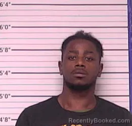Mugshot of Charles Rayshawn Hughes booked in Bladen County, North Carolina on August 18, 2026
