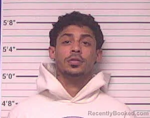 Mugshot of ALEXANDER DAVON JONES booked in Bladen County, North Carolina on March 20, 2026