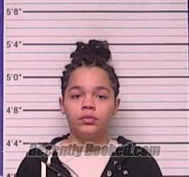 Booking photo from Bladen County, North Carolina