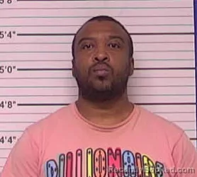 Mugshot of Marcus Keon Keith booked in Bladen County, North Carolina on August 6, 2026