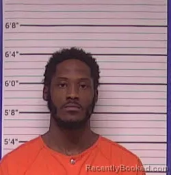 Mugshot of KYASI DESQUAN LOVE booked in Bladen County, North Carolina on March 20, 2026