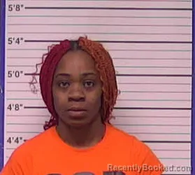 Mugshot of LATIFFANY LATOYA LEACH booked in Bladen County, North Carolina on March 21, 2026