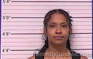 Mugshot of Maya Genell Lee booked in Bladen County, North Carolina on September 13, 2026