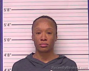 Mugshot of QUEENIE MARIE LEWIS booked in Bladen County, North Carolina on April 3, 2026