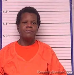 Mugshot of Stephanie Renai Lawrence booked in Bladen County, North Carolina on October 23, 2026