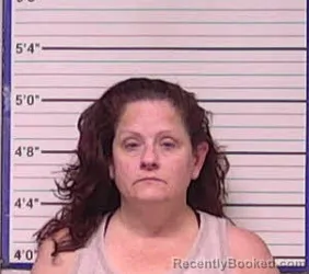 Mugshot of KIMBERLY MCLEOD MAYNARD booked in Bladen County, North Carolina on June 12, 2026