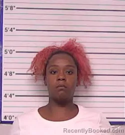 Mugshot of MARY DEONZA MCQUEEN booked in Bladen County, North Carolina on July 6, 2026