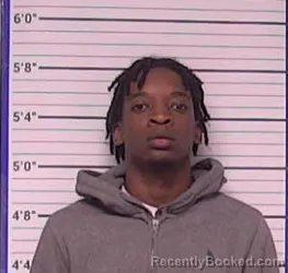 Booking photo from Bladen County, North Carolina
