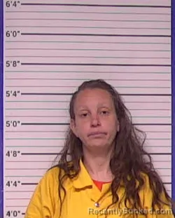 Mugshot of SHANNON NICOLE MOORE booked in Bladen County, North Carolina on April 1, 2026