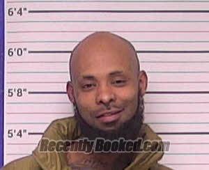 Booking photo from Bladen County, North Carolina