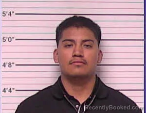 Mugshot of JORGE ELIAS PAZ booked in Bladen County, North Carolina on March 30, 2026