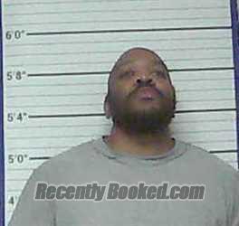 Booking photo from Bladen County, North Carolina
