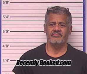 Booking photo from Bladen County, North Carolina