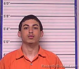 Mugshot of Cameron Isaiah Scott booked in Bladen County, North Carolina on October 13, 2026