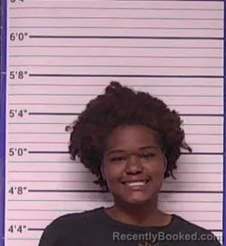 Mugshot of LATASHIA JAQWECE SMITH booked in Bladen County, North Carolina on June 6, 2026
