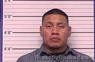 Mugshot of Cristian Trevino booked in Bladen County, North Carolina on September 29, 2026