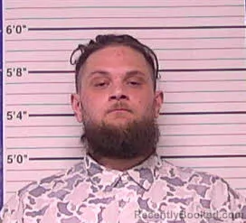 Mugshot of Jakob Glenn Taylor booked in Bladen County, North Carolina on September 14, 2026