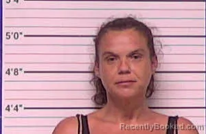 Mugshot of Jessica Marie Troutman booked in Bladen County, North Carolina on August 16, 2026