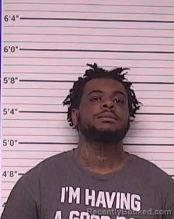 Mugshot of Daeshawn Rahmel Hickman booked in Bladen County, North Carolina on June 25, 2026