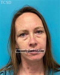 Booking photo from Tuolumne County, California