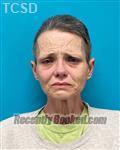 Booking photo from Tuolumne County, California