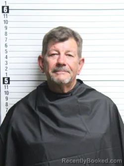 Mugshot of CHARLES LONNIE BOWYER booked in Brunswick County, North Carolina on May 15, 2026
